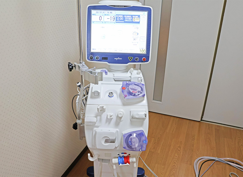 透析治療装置（HD/オンラインHDF）